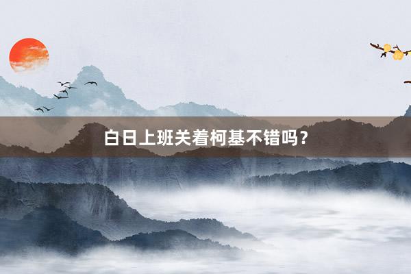 白日上班关着柯基不错吗？